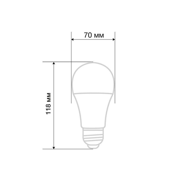Лампа светодиодная Груша A70 20,5Вт E27 1948Лм 4000K нейтральный свет REXANT