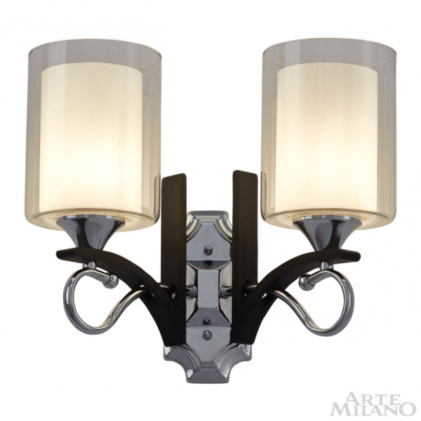 Бра Arte Milano 309167/2W Bk/Ni