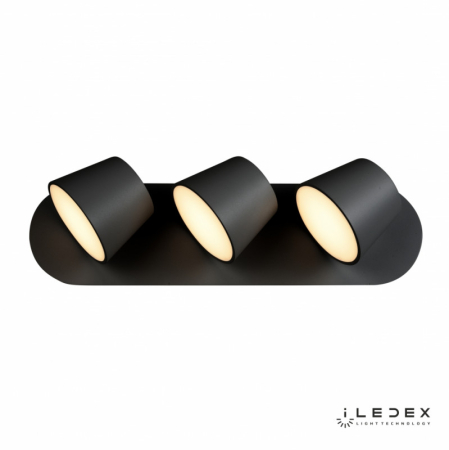 Бра iLedex W1118-3AS BK
