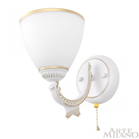 Бра Arte Milano 342837/1W WT+G