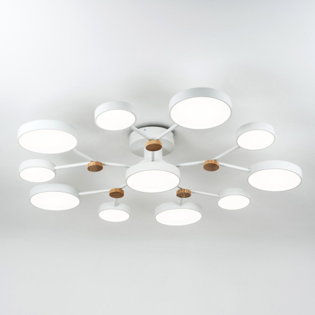 Люстра на штанге LED4U L3201-960 WT