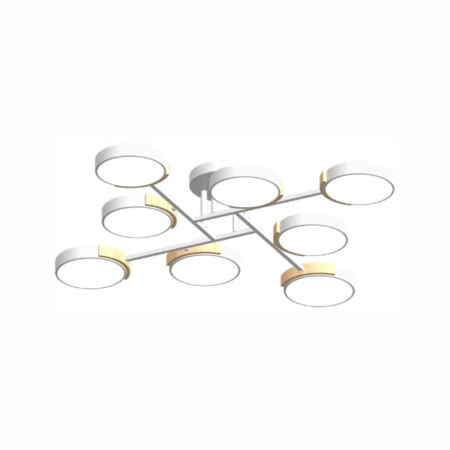 Накладная люстра LED4U L3212-840 WH