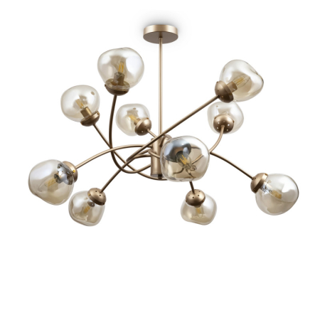 Люстра на штанге Freya FR8017PL-10MG