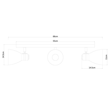 Спот ARTE Lamp A5049PL-3GY