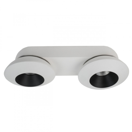 Накладной светильник LeDron KRIS SLIM 2 White/Black