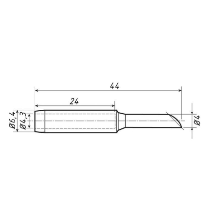 Жало для паяльника Rexant 12-9725