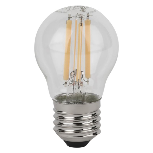 Лампа светодиодная филаментная LSCLP75 6W/865 230VFILCL 6Вт 6500К холод. бел. E27 806лм P угол пучка 300град. 220-240В (замена 75Вт) прозр. стекло OSRAM 4058075688346