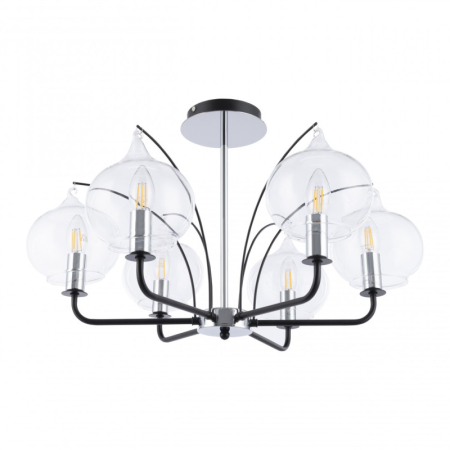 Люстра на штанге Arte Milano 321007/6 BK.CR