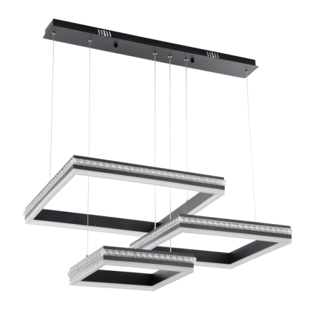 Каскадная люстра LED4U 8596-500-400-300 BK