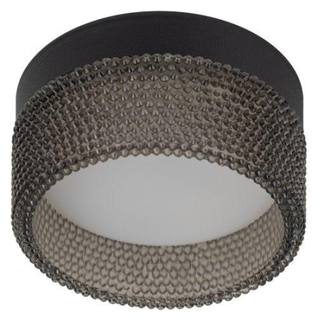 Светильник точечный DK97 BK/BK GX53 встраив. черн. ЭРА Б0057459