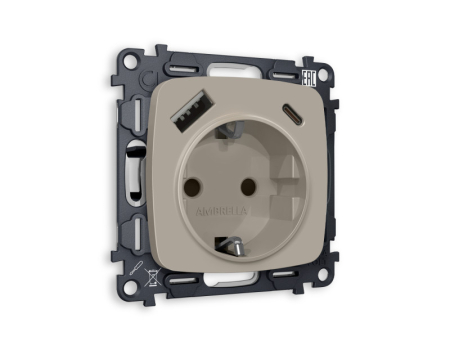 Розетка Ambrella Volt MO370010