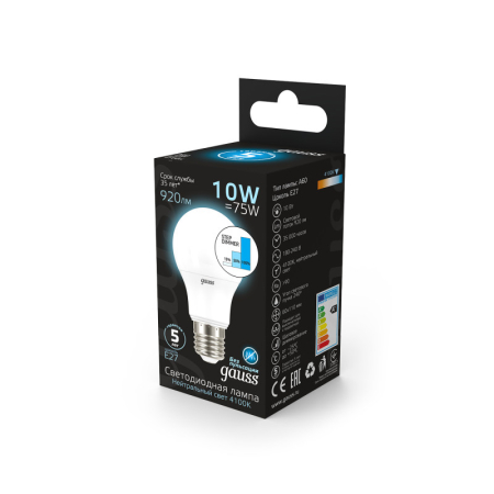 Светодиодная лампа Gauss 102502210-S