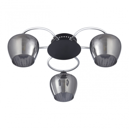 Накладная люстра Arte Milano 321508/3 CR+BK