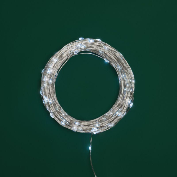 Гирлянда Роса с трансформатором 30 м, 300 LED, белое свечение NEON-NIGHT