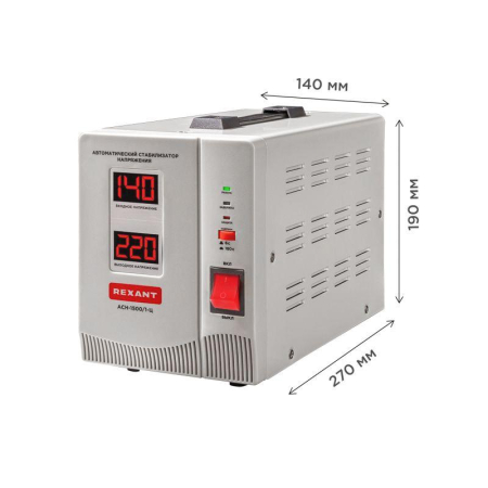 Стабилизатор напряжения AСН-1500/1-Ц REXANT