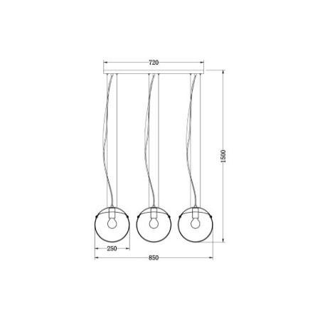 Каскадная люстра Vele Luce VL5183P23