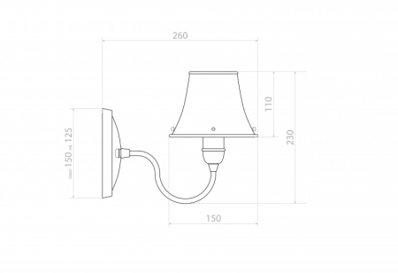 Бра Covali WL-58155