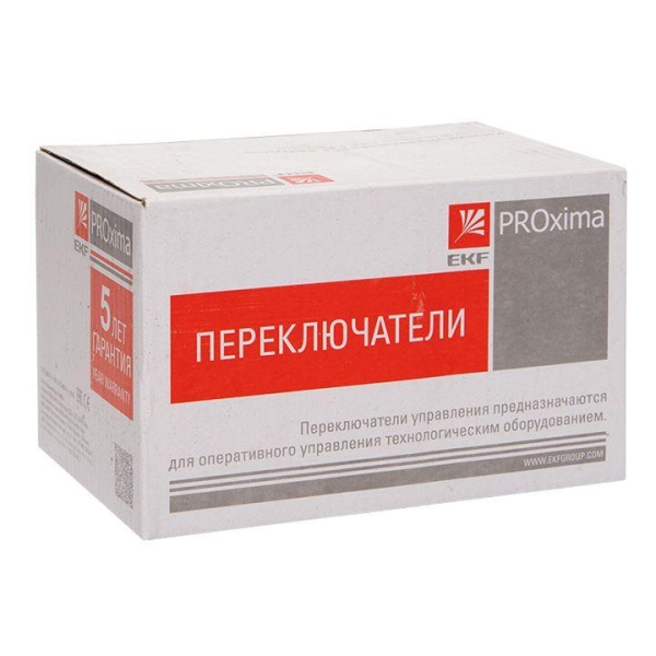 Переключатель ANC-22 3P зел. с подсветкой 220В NO+NC EKF psw-ans-3p-g-220