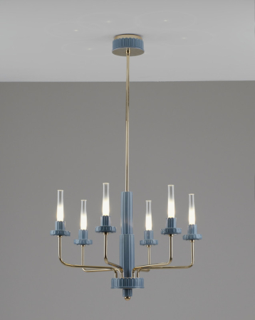 Люстра на штанге Moderli V11692-PL