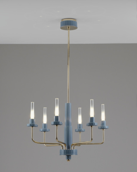 Люстра на штанге Moderli V11692-PL