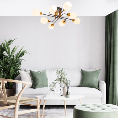 Накладная люстра Escada 1132/8P Black