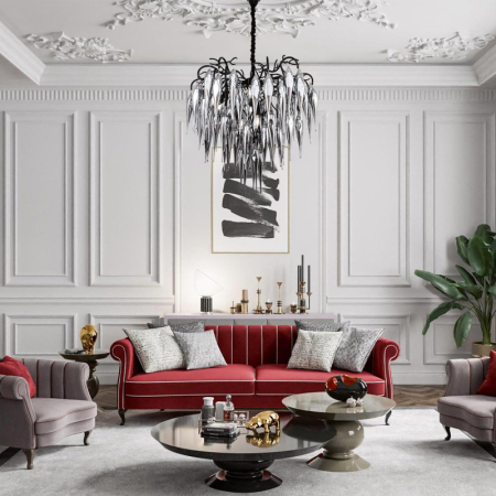 Подвесная люстра MODELUX MS.2115.800 BK