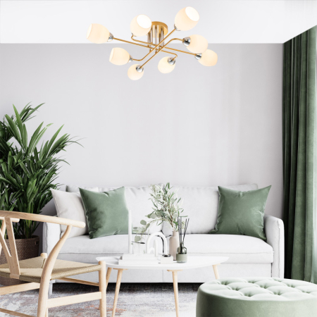 Накладная люстра Escada 1132/8P Gold