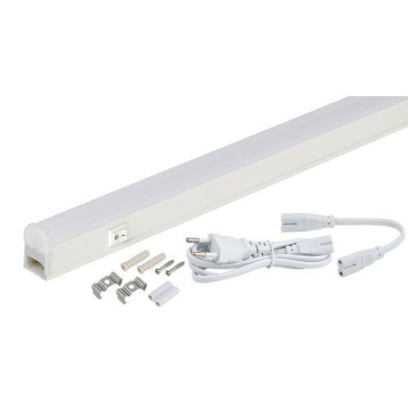 Светильник светодиодный LLED-01-08W-4000-W 8Вт 4000K L572мм линейный с выключателем Эра Б0017425