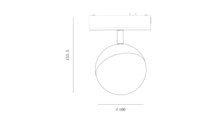 Светильник на шине SWG pro SL-SLIM-SFBL-10-CCT