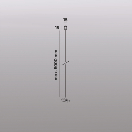 Подвесной комплект Denkirs TR2127-BK