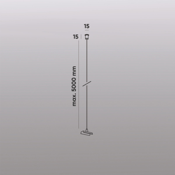 Подвесной комплект Denkirs TR2127-BK