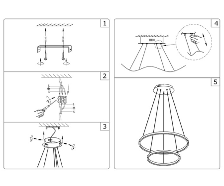 Подвесной светильник Kink Light 08219,01A(4000K)