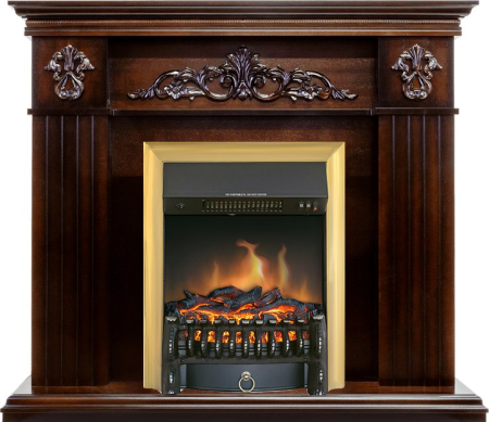 Royal Flame Каминокомплект Provence - Коньяк с очагом Fobos FX Brass