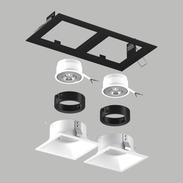 Встраиваемый светильник Lightstar D5270606BMOD