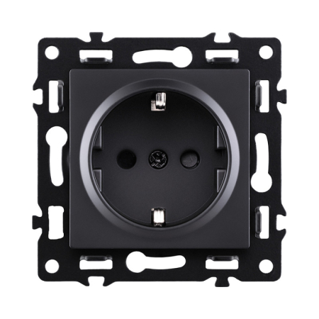 Розетка KOLLINGER AS-014BK