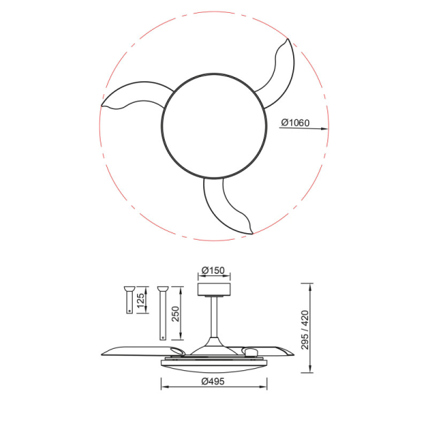Подвесной светильник Mantra 9006