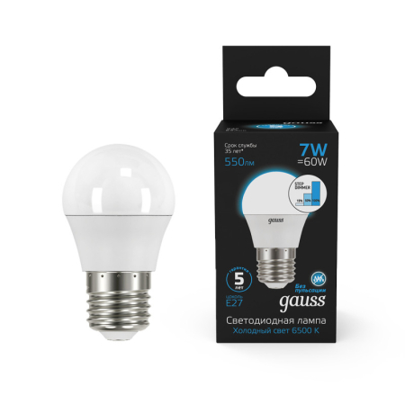 Светодиодная лампа Gauss 105102307-S