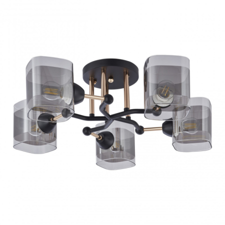 Накладная люстра Arte Milano 324308/5 BK+FG