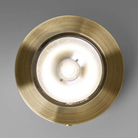 Накладной светильник Elektrostandard DLS030 10W 4200K бронза