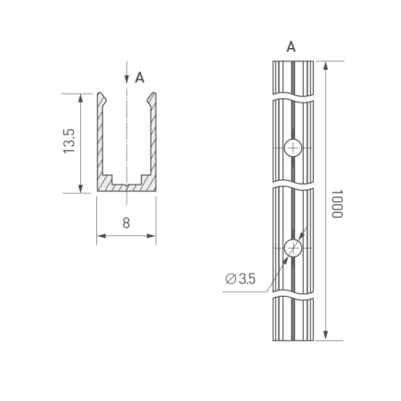 Профиль Arlight 029828