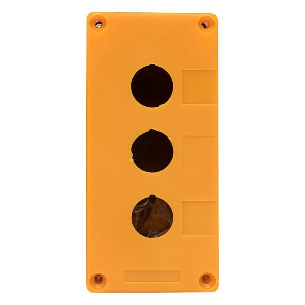 Корпус КП103 3 кнопки пластик. желт. EKF cpb-103-o