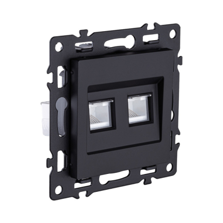 Розетка KOLLINGER AS-018BK