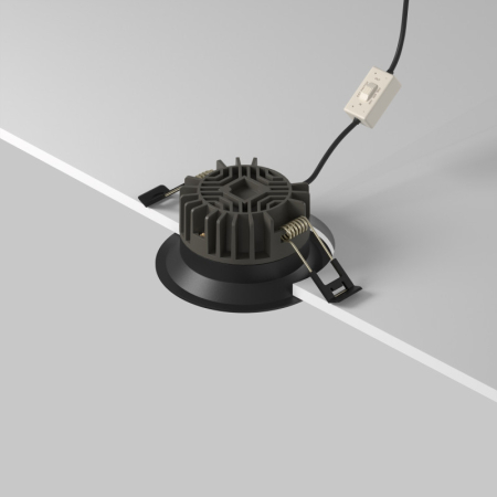 Влагозащищенный светильник Maytoni Technical DL055-10W2.7-3-4K-B