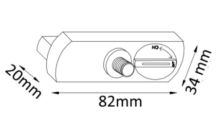 Адаптер Crystal Lux CLT 0.212 02 BL