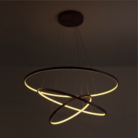 Каскадная люстра LED4U L5053-80-60-40 BR