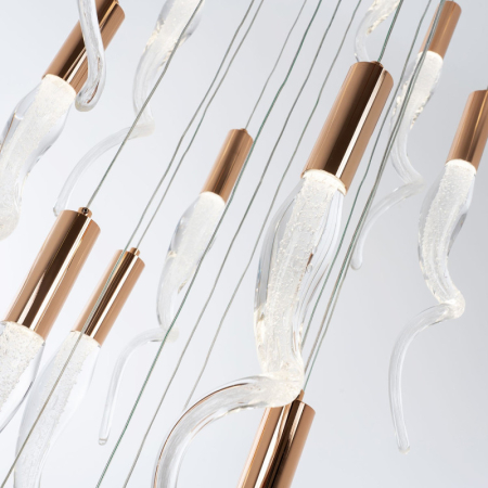 Каскадная люстра MODELUX MS.89135.21 GD