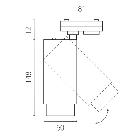 Светильник на шине Lightstar 218027