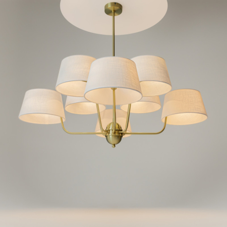 Люстра на штанге Maytoni MOD360PL-08BS