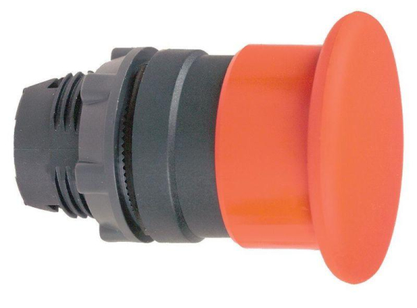 Корпус красной кнопки 22мм с подсветкой с поворотом SchE ZB5AW743