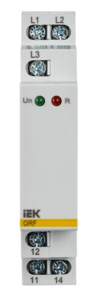 Реле фаз ORF 03 3ф 220-460В AC IEK ORF-03-220-460VAC